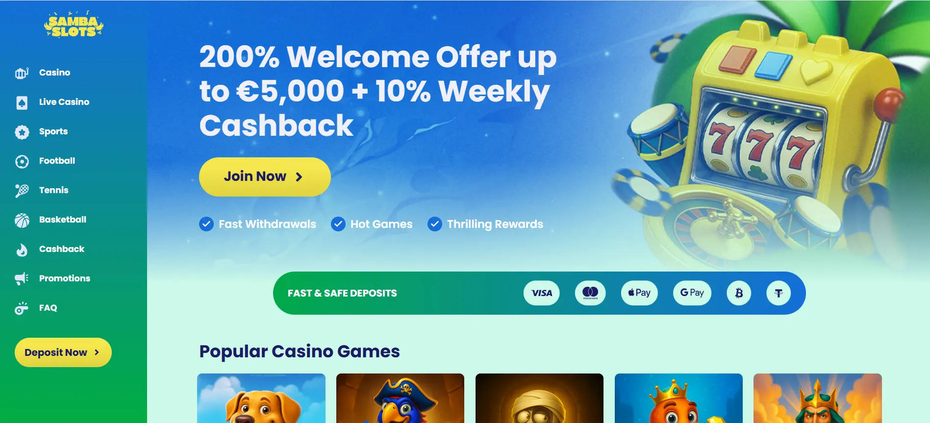 Samba Slots Casino